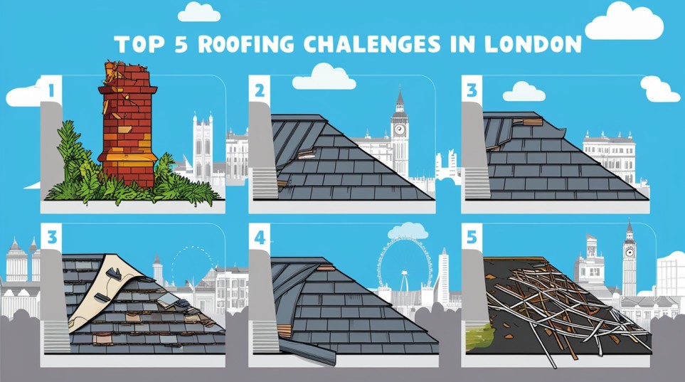 Top 5 Roofing Challenges in London