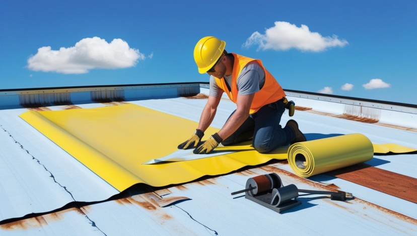 Sarnafil membrane repair