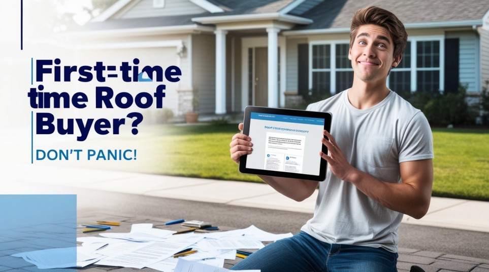 First-Time Roof Buyer? Don't Panic!